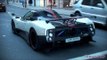Pagani Zonda Cinque Roadster - Huge Sounds, Revs and Acceleration
