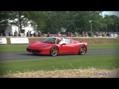 Ferrari 458 Spider - Goodwood Festival of Speed