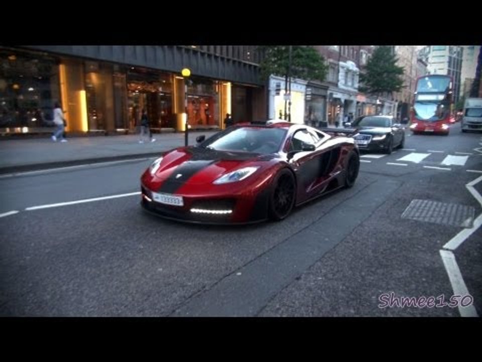 Hamann MP4-12C MemoR - Startup, Driving and Mega-Combos