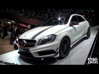 FIRST LOOK: Mercedes A45 AMG Edition 1 - Geneva 2013