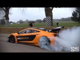 McLaren 12C GT Can-Am Edition - Burnouts, Accelerations and Flybys