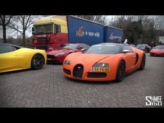 Spring Event Supercar Convoy - Veyron, SLR, Aventador, Scuderia, 599 and more!