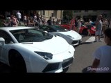'FXX' Enzo, Aventador, LP570 Superleggera, FF, Murci Roadster - Monte Carlo Casino