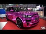 EXCLUSIVE: Hamann Mystère CHROME PINK - NEW Range Rover - Geneva 2013