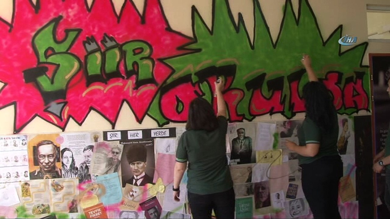 Antalya'da şiir tadında okul