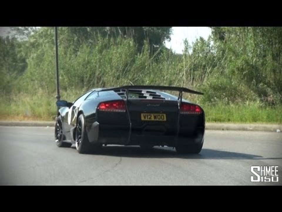 Chasing a Lamborghini LP670 SV - Tunnel, Accelerations and Startup