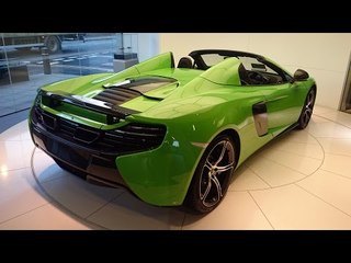 Changing from McLaren 12C to 650S Spider