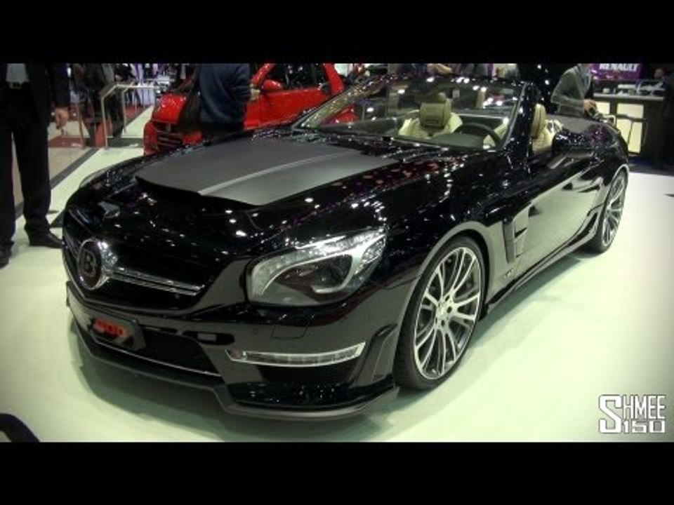FIRST LOOK: Brabus 800 Roadster Mercedes SL65 A...
