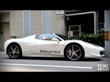 ARMYTRIX Ferrari 458 Spider Exhaust System - Revs and Huge Accelerations