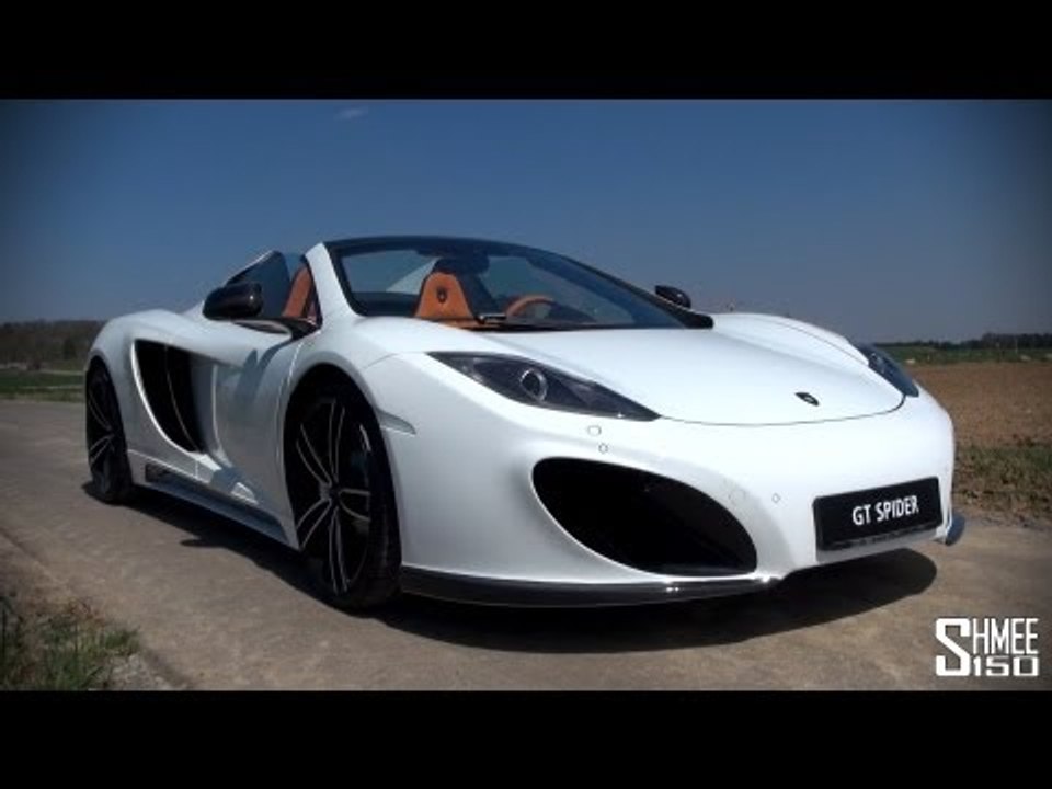 EXCLUSIVE: Gemballa 12C GT Spider - Overview, Revs, Flybys and Ride