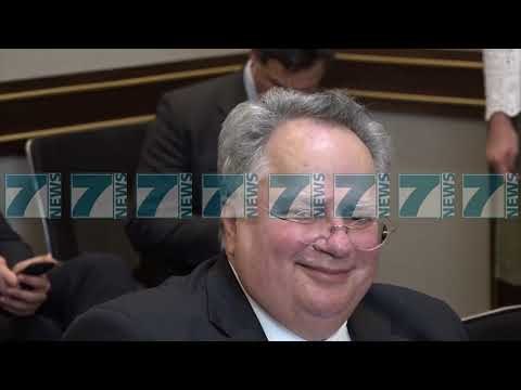 MINISTRI NIKOS KOTZIAS TAKON PACOLLIN DHE THAÇIN - News, Lajme - Kanali 7