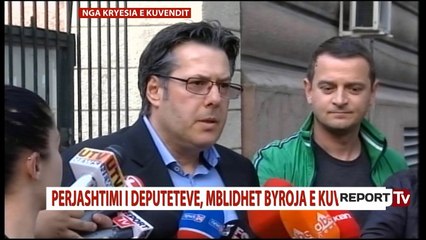 Report TV - Kaosi në Kuvend, Paloka: Do dënohet Bushati për të mbuluar Ramën