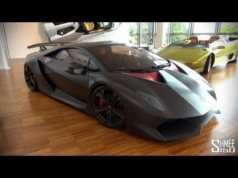 Lamborghini Sesto Elemento at the Lambo Museum