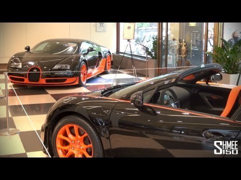 Bugatti Expo in London: 6 Veyrons! WRC, WRE, 2x Vitesse, 2x Grand Sport