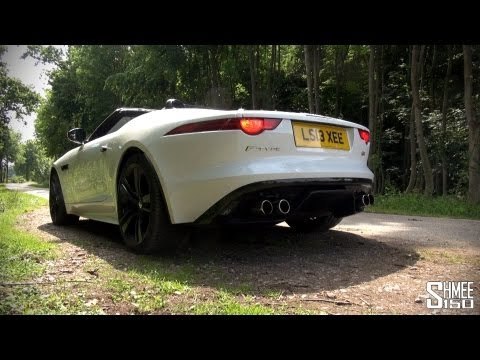 Jaguar F-Type V8 S - Huge Revs and Exhaust Sounds