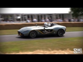 Aston Martin CC100 - Flybys on Track at Goodwood