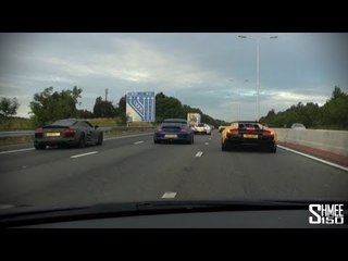 Crazy Supercar Convoy - Decat Enzo, CCR Revo, Zonda PS, Veyron, XJ220S and more!