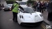 TICKETED: Arab Pagani Huayra and Mercedes G65 AMG in London