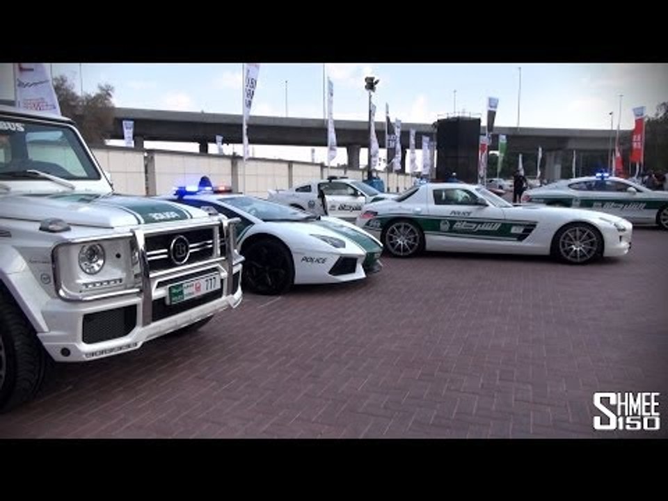 Dubai Police Supercars - Brabus B63S, Aventador, SLS, Roush, Bentley, R8