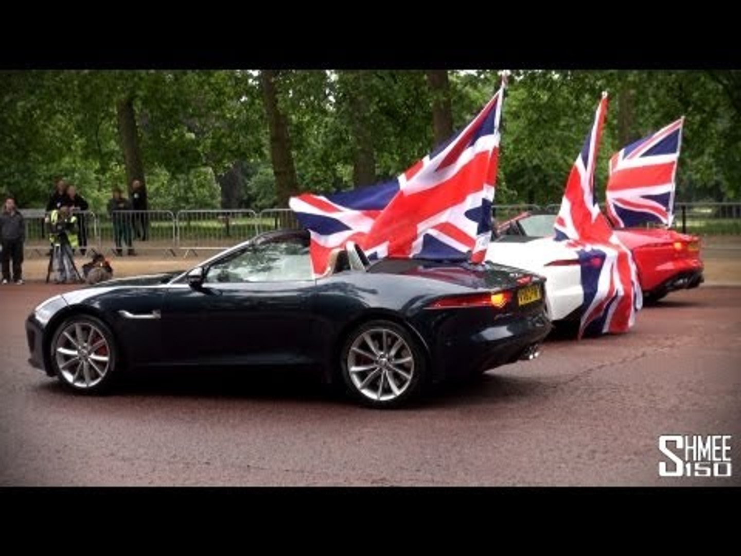 Top Gear: Clarkson, Hammond and May driving Jaguar F-Types - video  Dailymotion