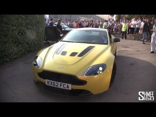 Aston Martin V12 Vantage S - Flybys on Track