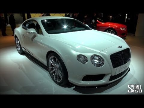 FIRST LOOK: Bentley Continental GT V8S - IAA 2013