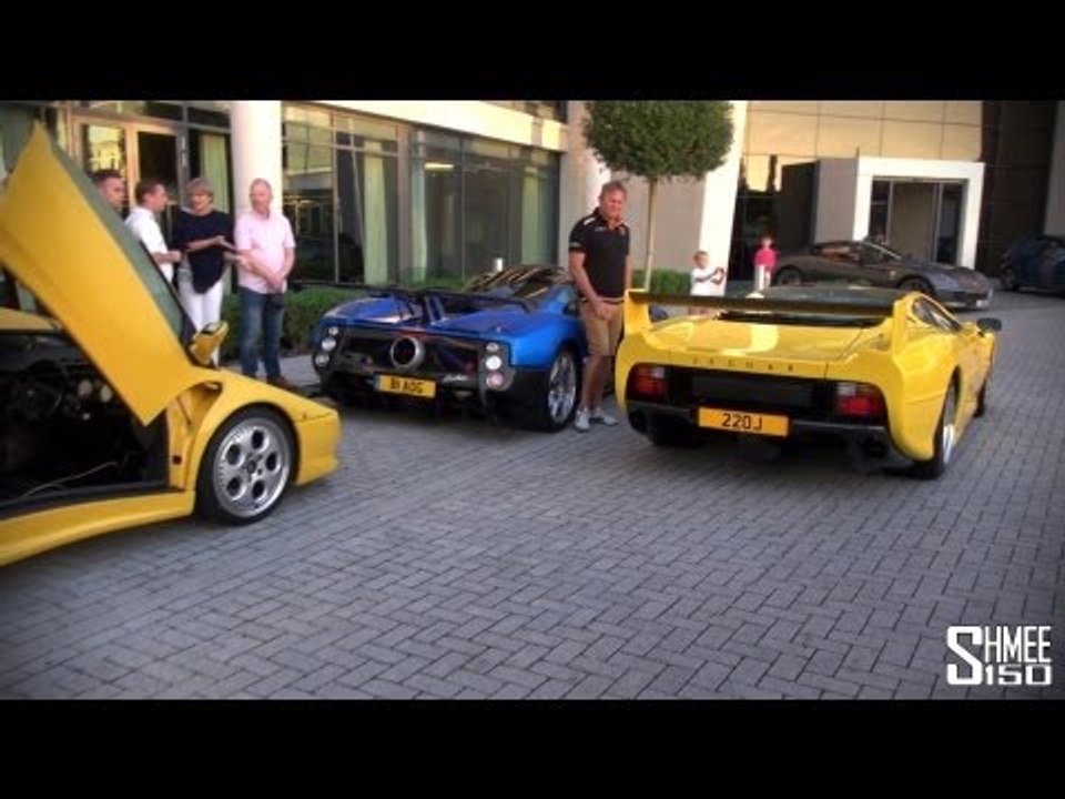 Supercars at Dawn - Zonda PS, CCR Revo, XJ220S, Veyron, Enzo