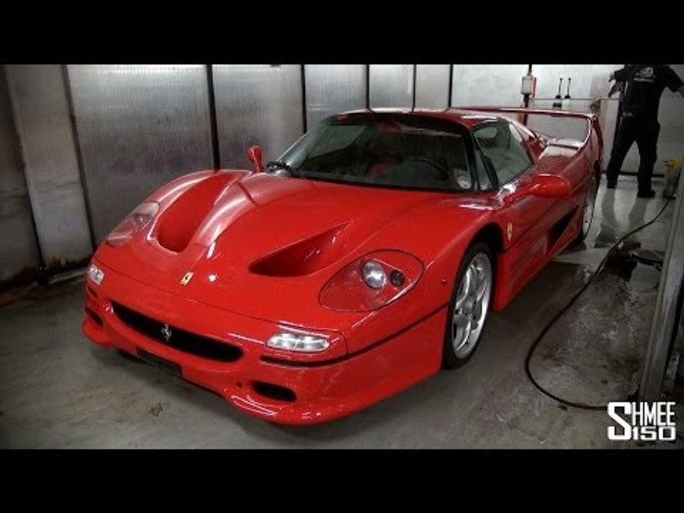 More Supercars at the Car Wash: Ferrari F50, 45...