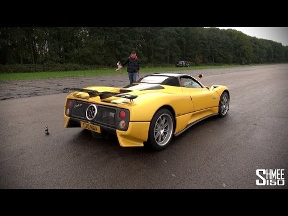 Pagani Zonda S Roadster - Accelerations at Vmax200 Quicksilver