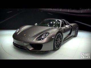FIRST LOOK: Porsche 918 Spyder - IAA 2013