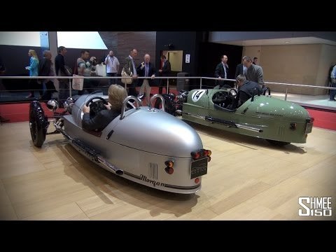 STAND TOUR: Morgan Plus 8, 3 Wheeler, Aero Super Sport at Geneva 2014
