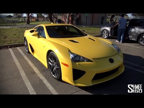My First Drive in the Lexus LFA [Shmee's Adventures]