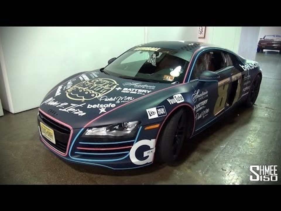 Team Newlyweds Audi R8 V8 for Gumball 3000 2014