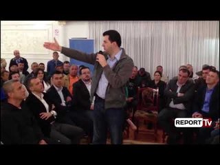 Report TV - Basha takim me biznesin e vogël në Kavajë: Ngrihuni, ju mbështesim kudo