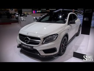 FIRST LOOK: Mercedes GLA 45 AMG at Geneva 2014
