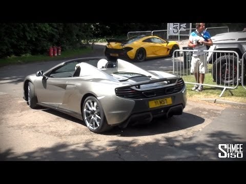Supercars Depart the FOS Paddock - One:1, LaFerrari, P1, 918, Huayra