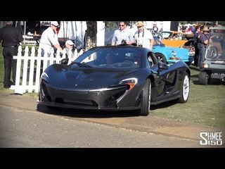 Porsche 918, McLaren P1, 2 Pagani Huayra, Zonda F - Leaving The Quail