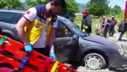 Zonguldak'ta trafik kazası: 3 yaralı