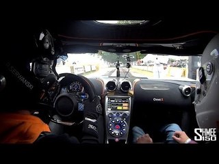 Koenigsegg One:1 Onboard Ride at the Goodwood Hillclimb