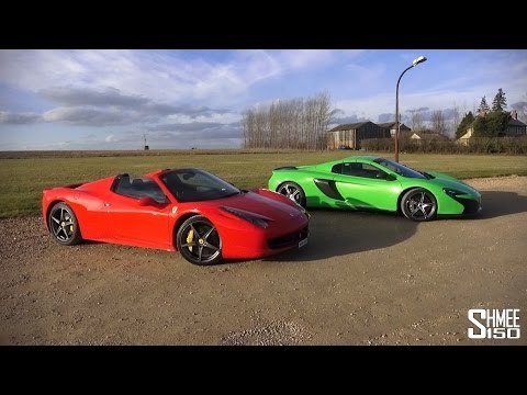 Driving Back-to-Back: Ferrari 458 and McLaren 650S