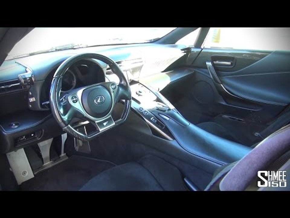 Inside the Lexus LFA - Full Interior Tour