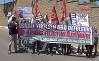 ABD Başkonsolosluğu Önünde 'Kudüs' Protestosu