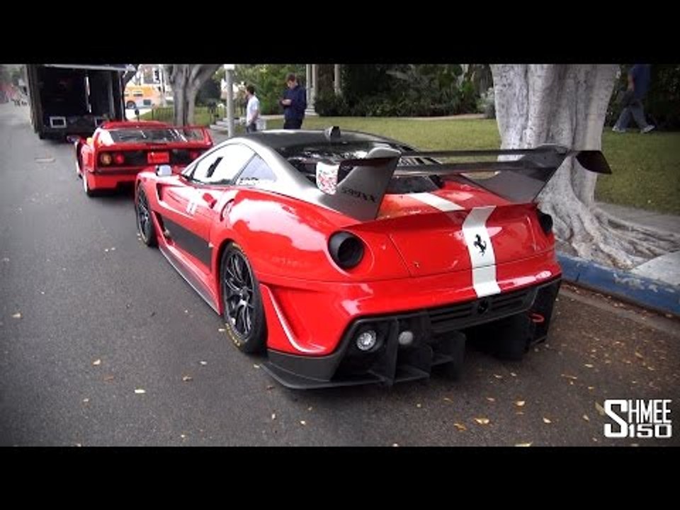 Dream Ferrari Truck - Enzo, 599XX, F50, F40, 288 GTO