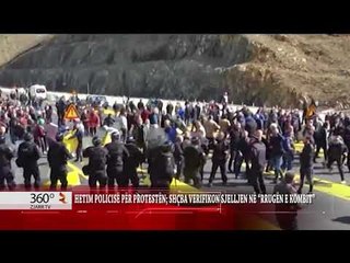 360° Gradë -Hetim Policisë Për Protestën; Shçba Verifikon Sjelljen Në “Rrugën E Kombit”