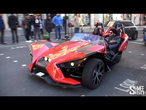 Polaris Slingshot SL from Qatar - Unusual Car Spot in London