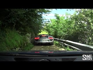 Getting Lost with Porsche 918, Ferrari F12 and Audi R8