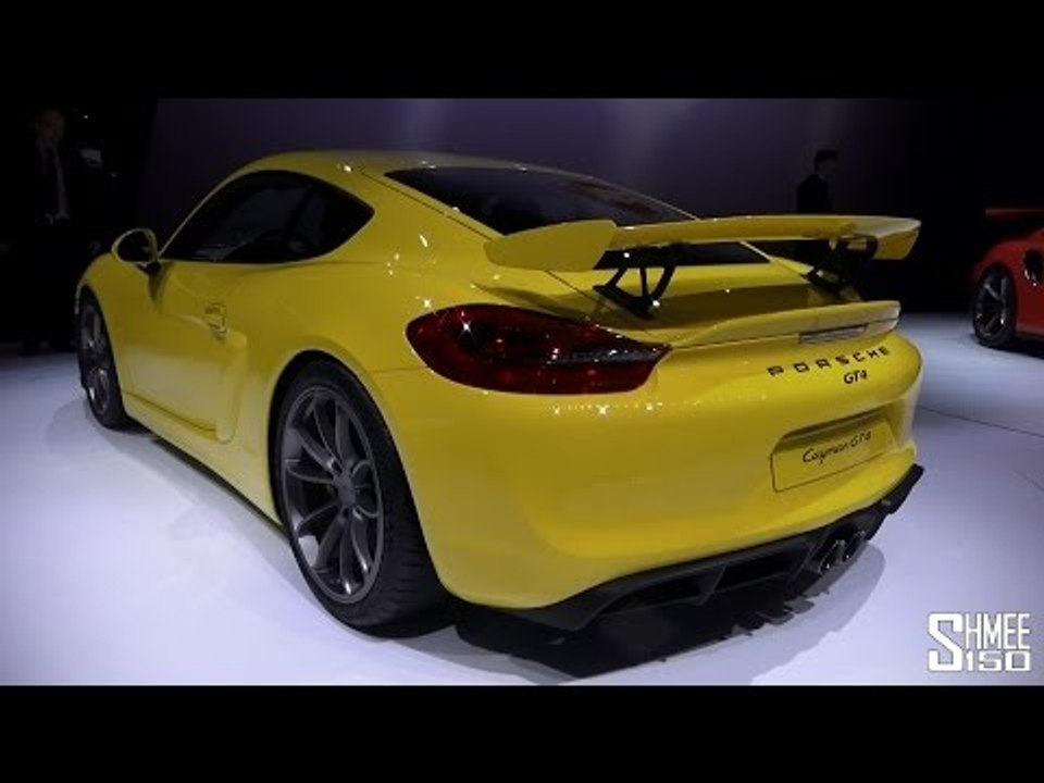 FIRST LOOK: Porsche Cayman GT4 - Geneva 2015