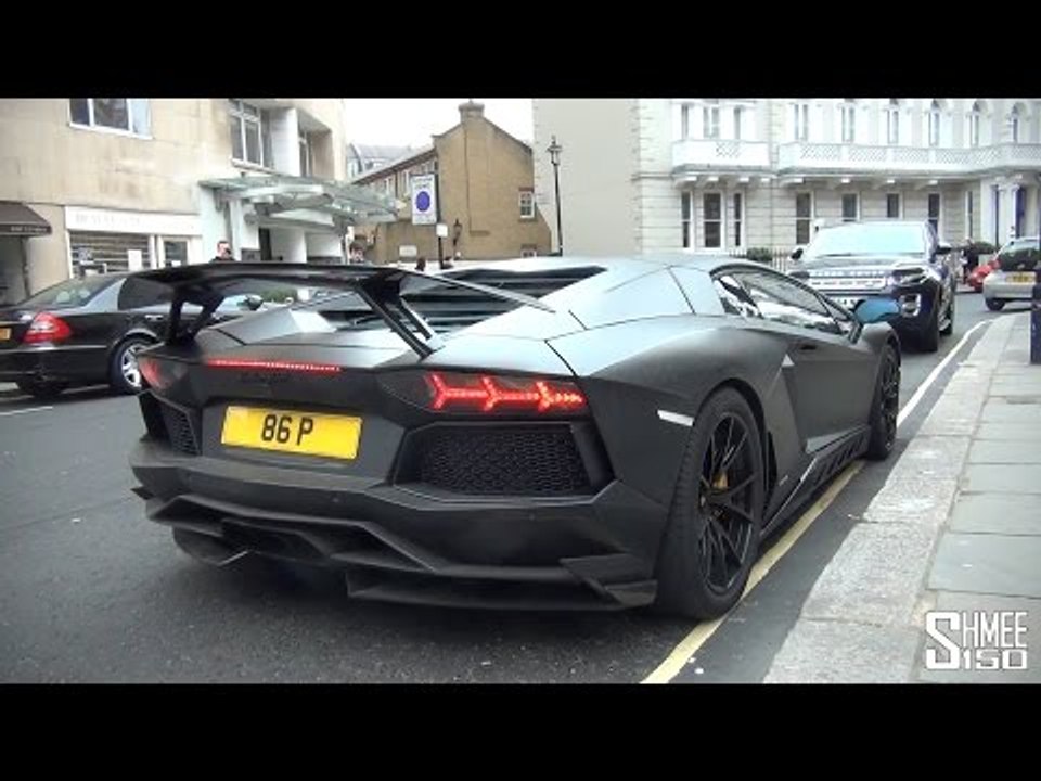 Matte Black Novitec Torado Aventador - Huge Sounds