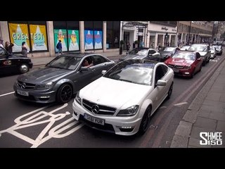 Angry AMGs Making Noise in London