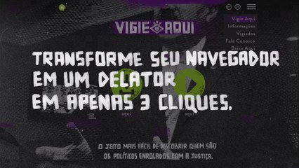 Não vote em candidato que tem arquivo roxo